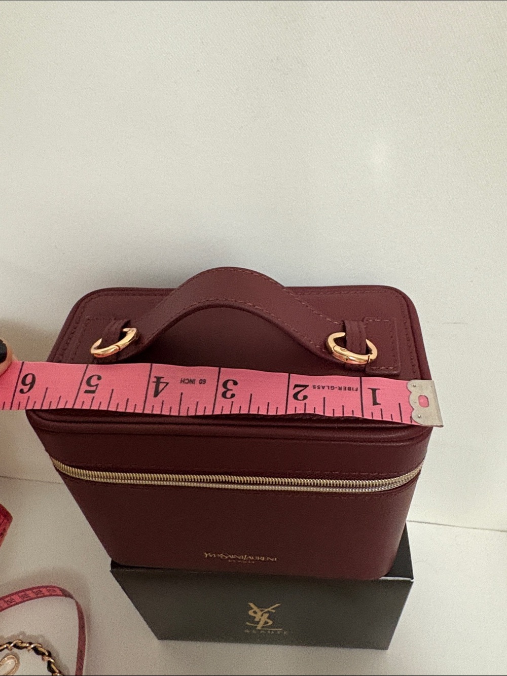 NIB Ysl beauty vanity pouch in to crossbody bag - Picture 12 of 13